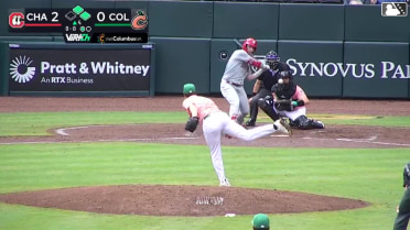 Austin Hendrick grounds into a double play, pitcher Brett Sears to shortstop Lizandro Espinoza to first baseman Drew Compton. Cade Hunter out at 2nd. Austin Hendrick out at 1st.