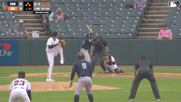 Juaron Watts-Brown In play, run(s) to Coby Morales