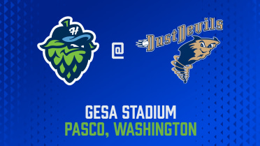 Owusu-Asiedu’s Solo Home Run Saves Hops from Being No-hit in Series Opening Loss