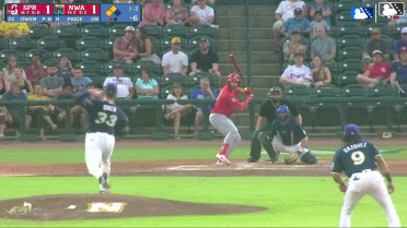 Trey Paige singles on a sharp line drive to right fielder Alberto Rodriguez. Tre Richardson III scores. Zach Levenson scores.