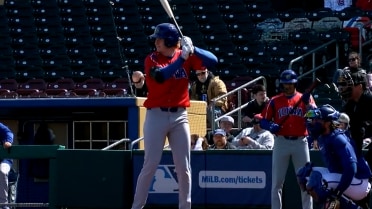 Cubs No. 3 prospect Owen Caissie collects three hits