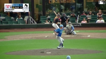 Omar Martinez singles on a ground ball to left fielder Alek Thomas. Kyren Paris scores. Cade Marlowe to 3rd.