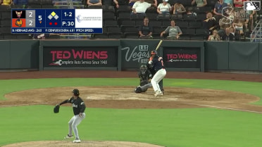Miguel Cienfuegos In play, run(s) to Darell Hernaiz
