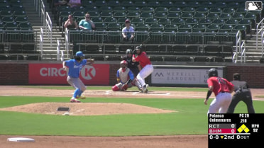 Jose Colmenares grounds into a force out, shortstop Arjun Nimmala to second baseman Nick Rodriguez. Samuel Zavala scores. Jorge Corona to 3rd. Jacob Burke out at 2nd. Jose Colmenares to 1st.