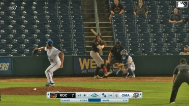 Phillip Glasser singles on a line drive to right fielder Matthew Lugo. Liover Peguero scores. Leandro Pineda to 3rd.