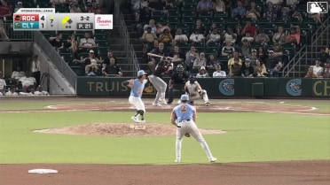 Abimelec Ortiz singles on a soft line drive to right fielder Caden Connor. Phillip Glasser scores. Seaver King scores.