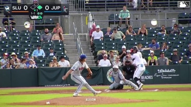 Ethan Lanthier In play, run(s) to Andres Valor