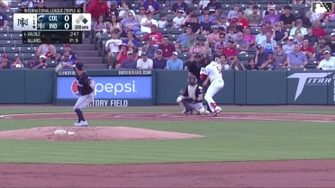 Kolby Allard In play, run(s) to Esmerlyn Valdez
