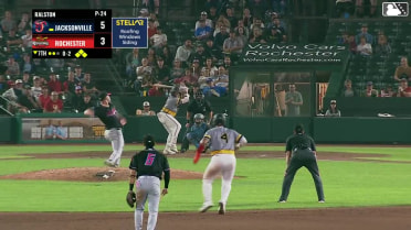 Abimelec Ortiz hits a ground-rule double (21) on a fly ball down the left-field line. Cayden Wallace scores. Maxwell Romero Jr. scores. Christian Franklin to 3rd.