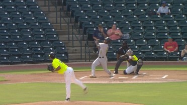 Hiro Wyatt records first K in Carolina League 