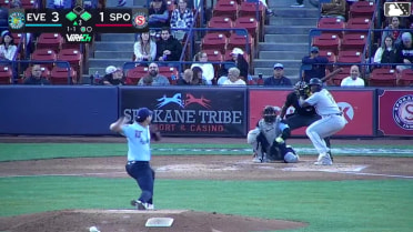 Cesar Quintas doubles (6) on a fly ball to center fielder Roldy Brito, deflected by left fielder Clayton Gray. Luis Suisbel scores. Matthew Ellis scores.
