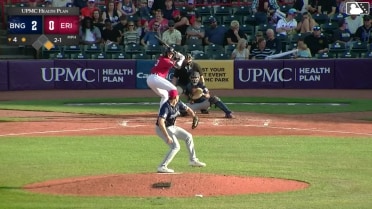 Chris Meyers homers (5) on a fly ball to right field. Thayron Liranzo scores.