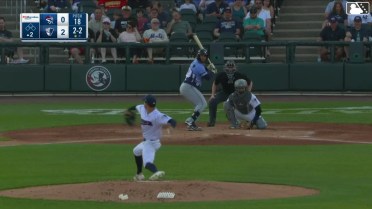 Vincent Perozo homers (5) on a fly ball to right center field.