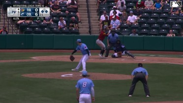 Jace Jung homers (17) on a fly ball to center field. Andrew Navigato scores. Trei Cruz scores.