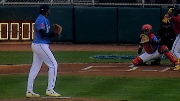 Sadbiel Delzine twirls three one-hit frames
