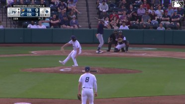 Gage Workman homers (4) on a fly ball to right field. Max Clark scores.