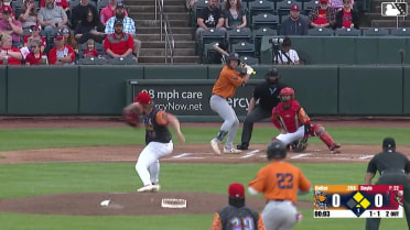 Colby Halter homers (2) on a fly ball to left center field. Tommy White scores. Brennan Milone scores.