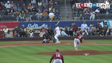 Cristofer Torin grounds into a double play, third baseman Danyer Cueva to second baseman Corey Joyce to first baseman John Taylor. Adrian De Leon out at 2nd. Cristofer Torin out at 1st.