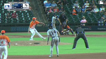 Carson Roccaforte singles on a ground ball to right fielder Lucas Spence. Colton Becker scores. Canyon Brown to 3rd.