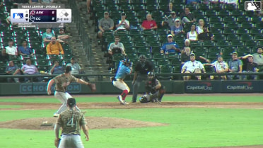Yamal Encarnacion triples (1) on a ground ball to left fielder Sammy Siani. Jason Schiavone scores.