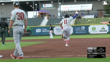 Rincones Jr. hits his fourth homer in three games