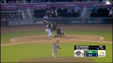 Josh Adamczewski's RBI double