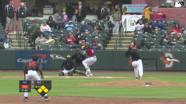 José Anderson out on a sacrifice fly to right fielder Raylin Ramos. Juan Ortuno scores. Brady Ebel to 3rd.