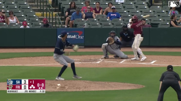 Keyber Rodriguez singles on a fly ball to second baseman Carson Tucker. Dylan Dreiling scores. Arturo Disla scores. Keith Jones II to 3rd. Keyber Rodriguez to 2nd. Keyber Rodriguez advances to 2nd, on a throwing error by second baseman Carson Tucker.