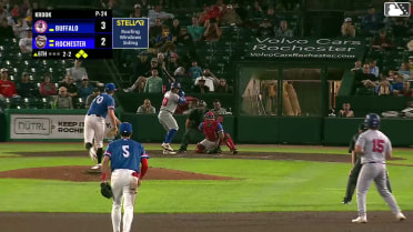 Matt Krook In play, run(s) to Ismael Munguia