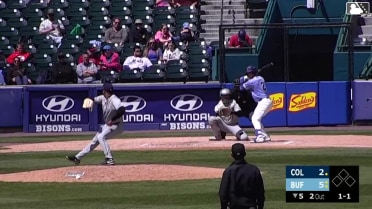 Steven Pérez In play, run(s) to Rafael Lantigua