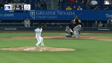Trey Mancini homers (2) on a fly ball to left center field.