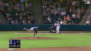 Johnathan Rodriguez drills a 113.1 mph double