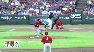 Yerlin Confidan homers (4) on a fly ball to right field.