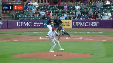 Izaac Pacheco homers (12) on a fly ball to right center field.