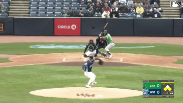 Carter Graham singles on a line drive to center fielder Jackson Strong. Carlos Sanchez scores. Alfredo Duno to 2nd.