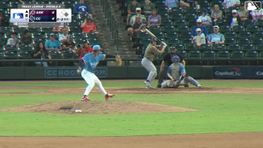 J.T. Arruda homers (4) on a fly ball to center field. Connor Charping scores.
