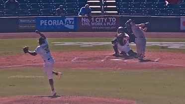 Winyer Chourio's 3 strikeouts over 3 hitless innings