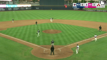 Gavin Logan out on a sacrifice fly to left fielder Ricardo Olivar. Gavin Conticello scores.
