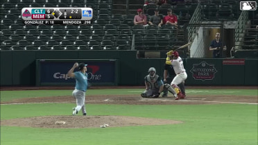 Wikelman González In play, run(s) to Ramon Mendoza