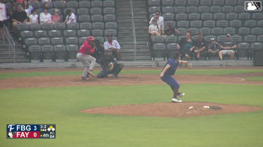 Jordan Williams homers (3) on a fly ball to right center field. Sir Jamison Jones scores.