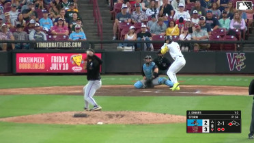 Justin Storm In play, run(s) to Marco Dinges
