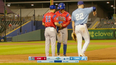 James Triantos' four-hit performance