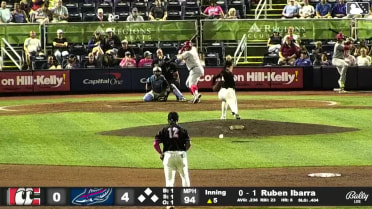 Ruben Ibarra homers (7) on a fly ball to left center field.
