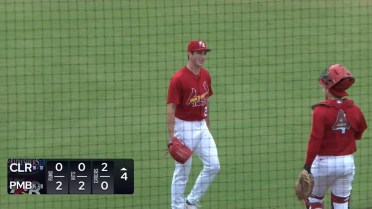 Cade Crossland fans five in four hitless frames