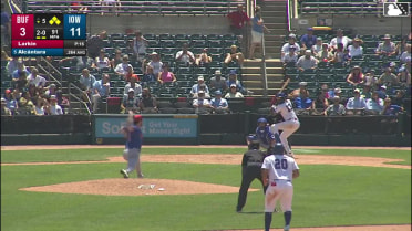 Conor Larkin In play, run(s) to Kevin Alcántara