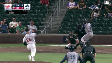 Collin Price doubles (10) on a line drive to center fielder Carlos Rodríguez. Cavan Biggio scores. Joey Loperfido scores. CJ Alexander to 3rd.