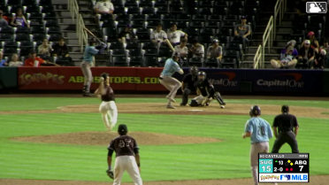 Brayan Castillo In play, run(s) to Raynel Delgado