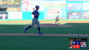 Biddison's first pro homer for Quakes