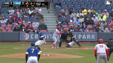 Josh Hartle In play, run(s) to Maxwell Romero Jr.
