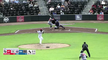 Jacob Cozart singles on a ground ball to center fielder Kane Kepley. Jake Munroe scores. Caleb Bartolero to 3rd.